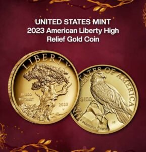 United States Mint - 2023 American Liberty High Relief Gold Coin