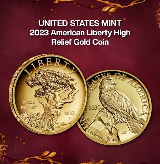 United States Mint - 2023 American Liberty High Relief Gold Coin