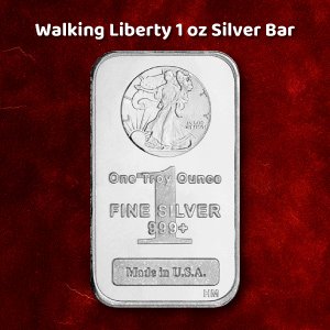 Walking Liberty Silver bars